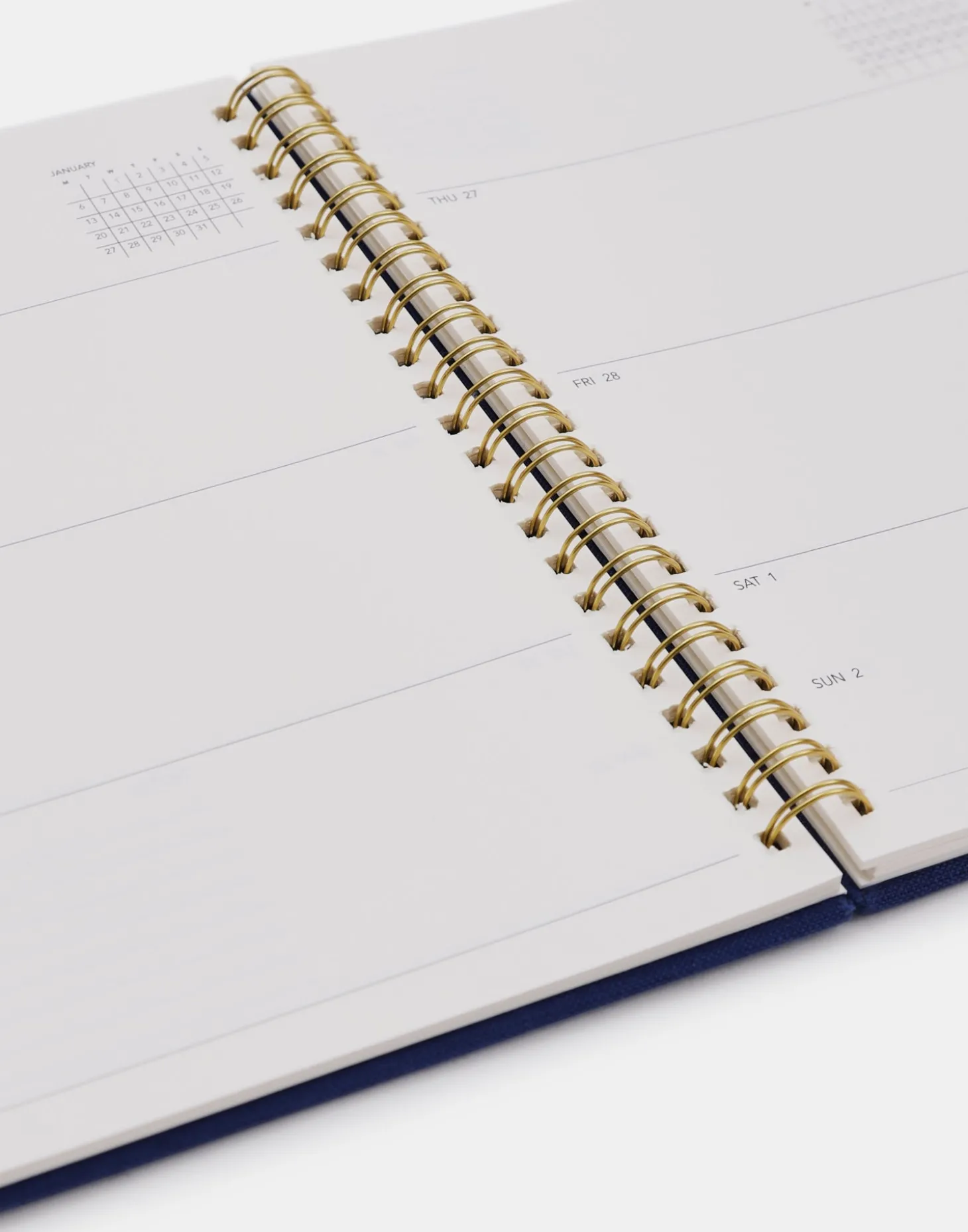 Agenda Escolar Bordada Semana Vista 2024-2025