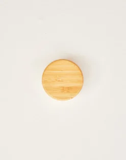 Airpods Caja Bambú Redonda