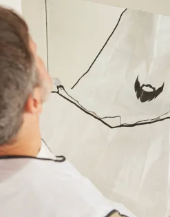 Babero Para Cortar Barba Y Pelo
