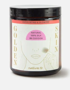 Bote 20 Capullos Gusano Seda Exfoliantes