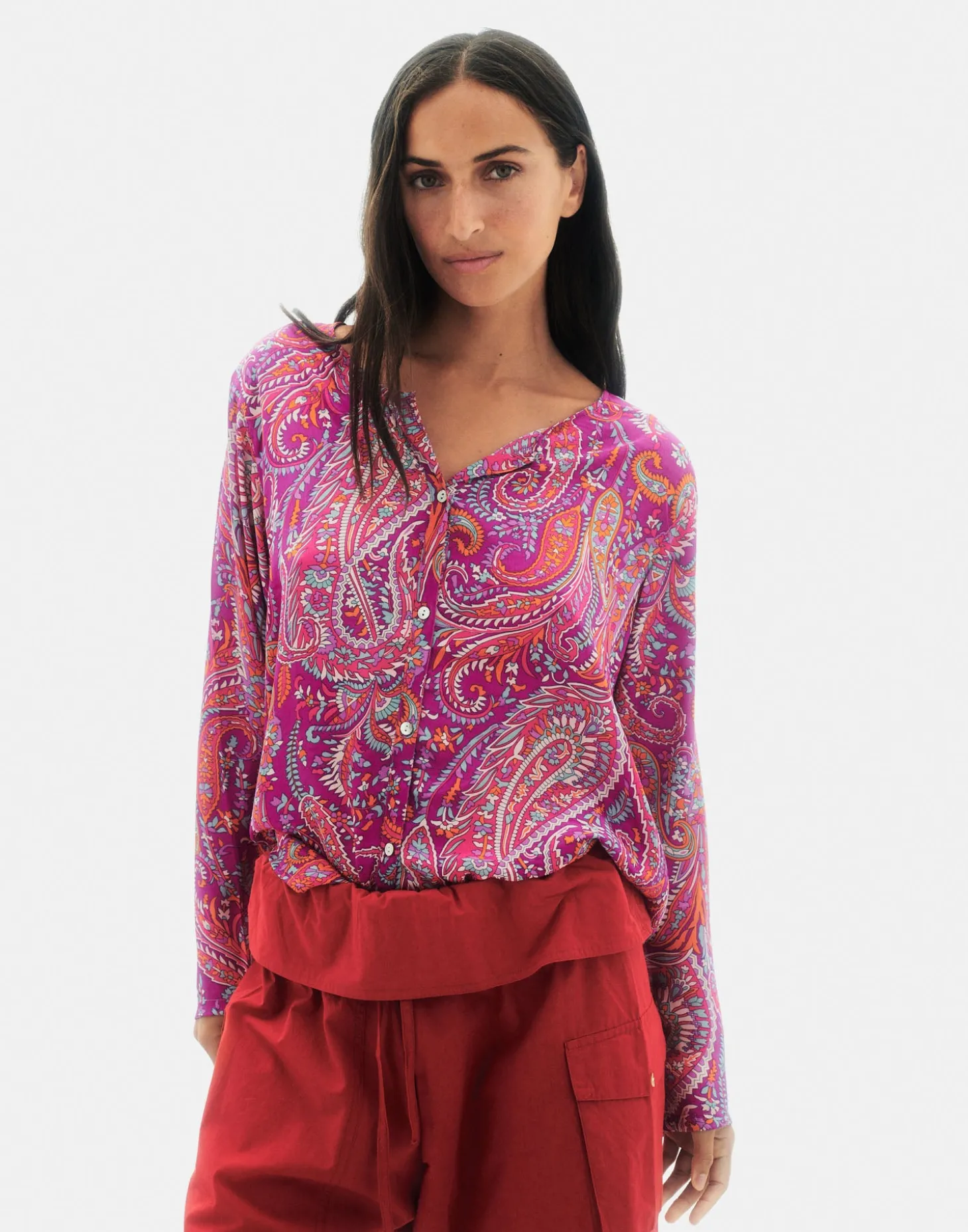 Camisa Paisley