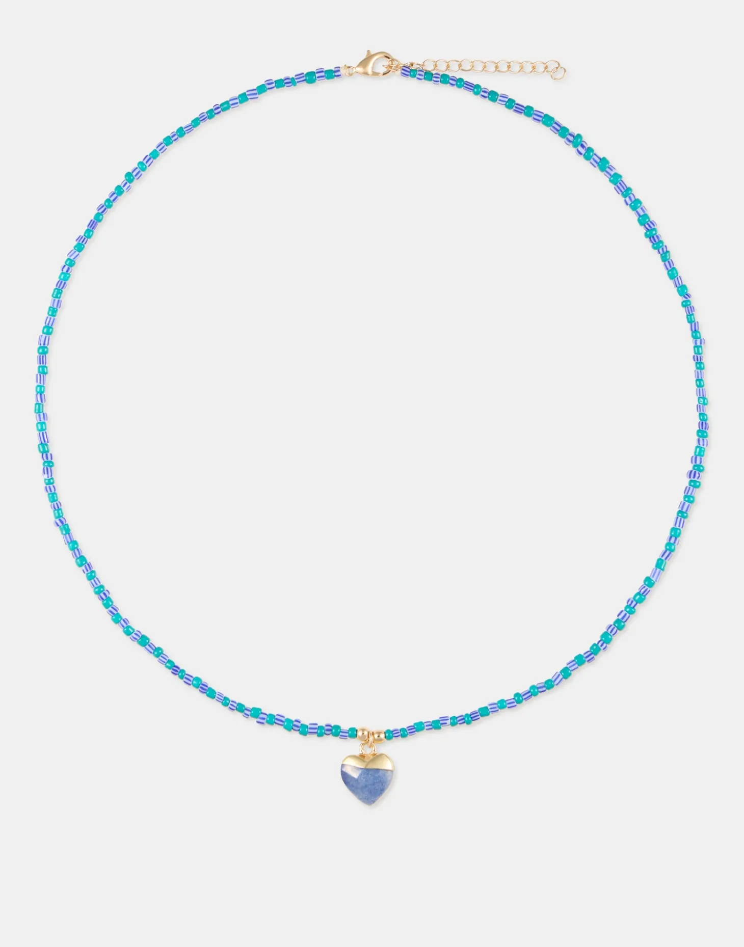 Collar Minicorazón Piedra