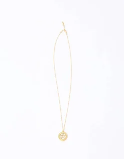 Collar Zodíaco Estrella Baño De Oro