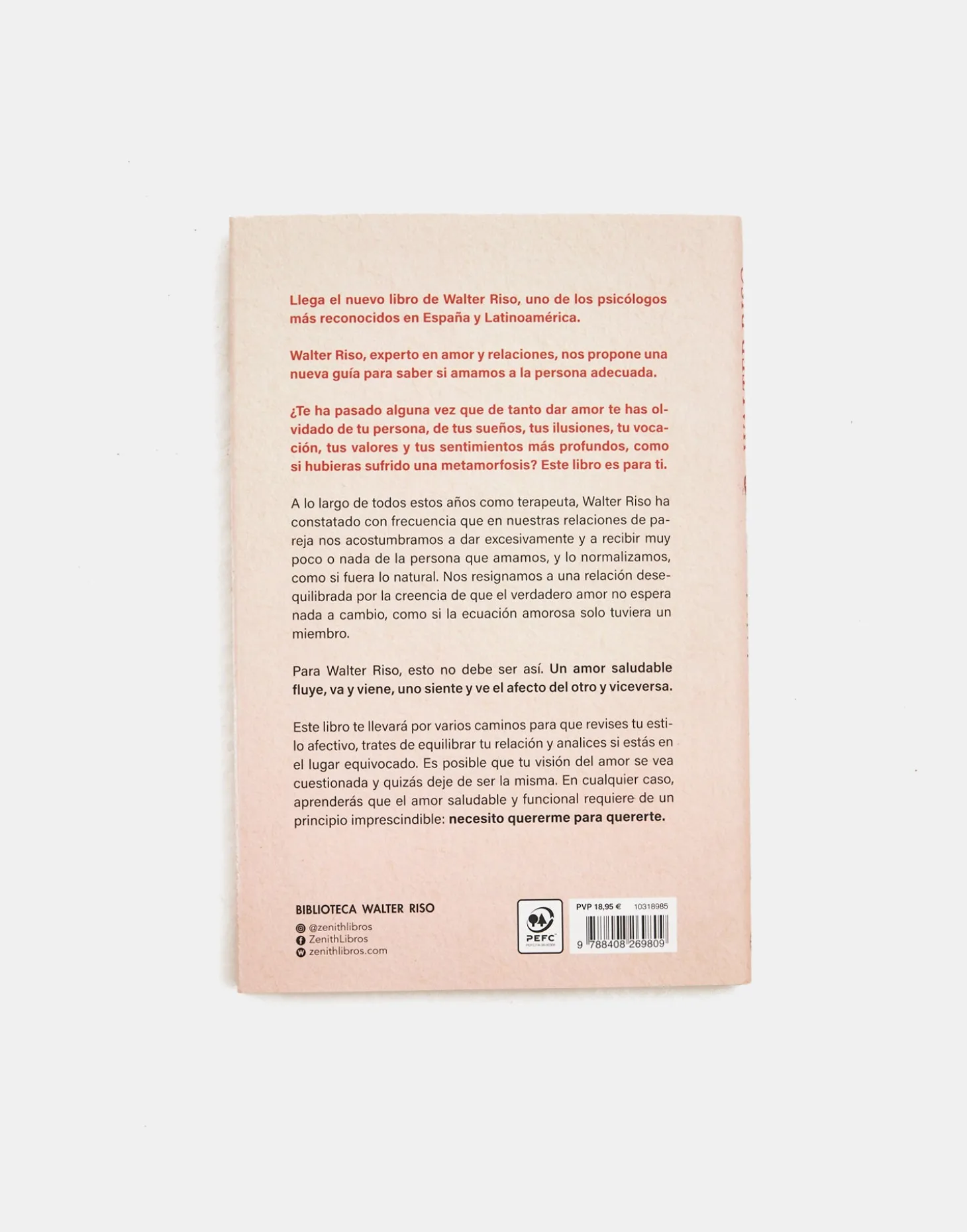 De Tanto Amarte, Me Olvidé De Mí