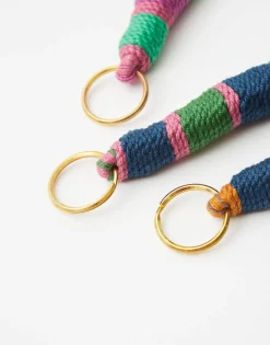 Llavero Cono Y Pompones