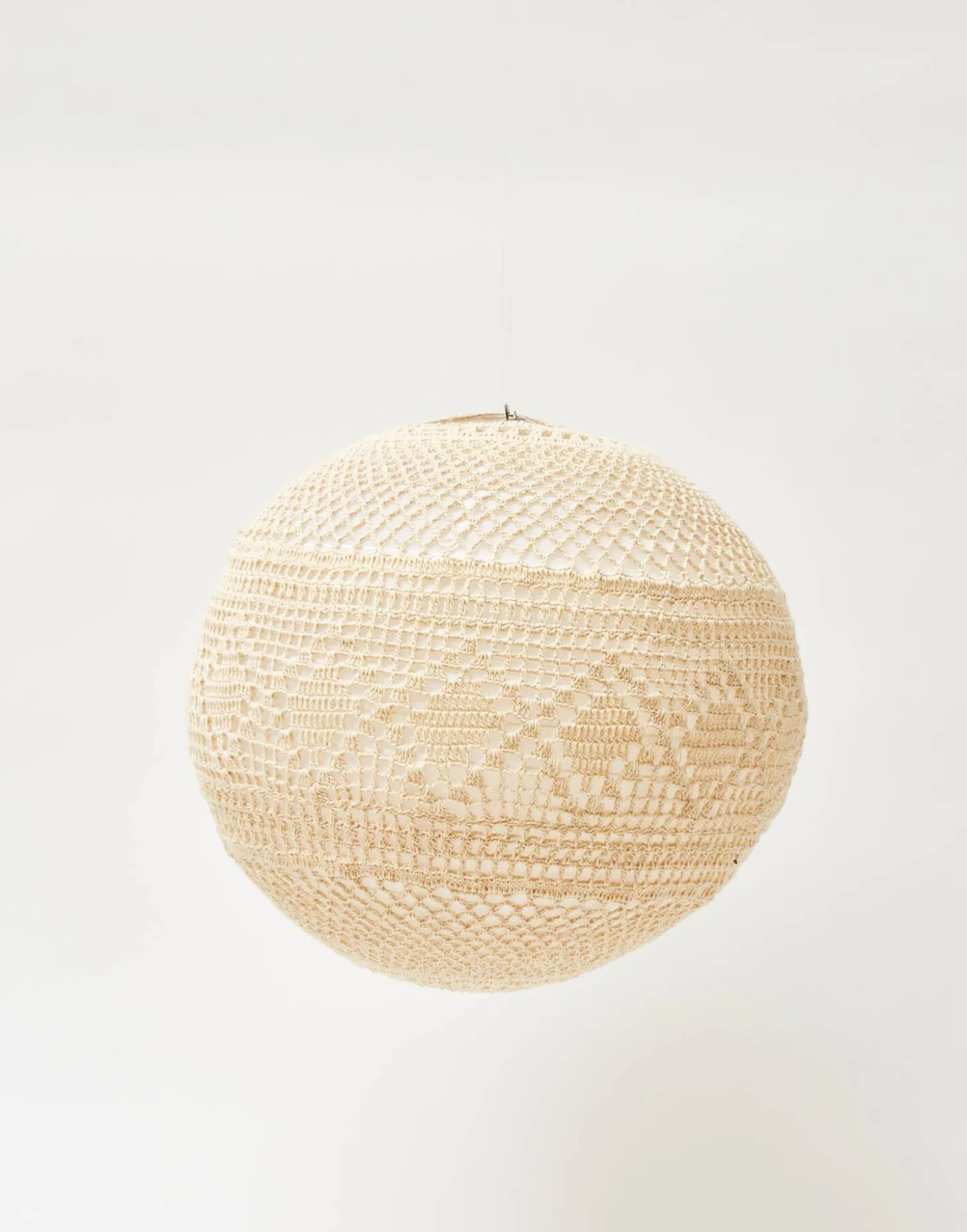 Pantalla Lámpara Macramé 35,5 Cm