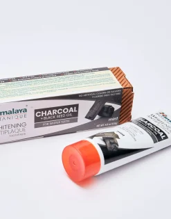 Pasta Dientes Carbón Vegetal Y Aceite Semillas Negras