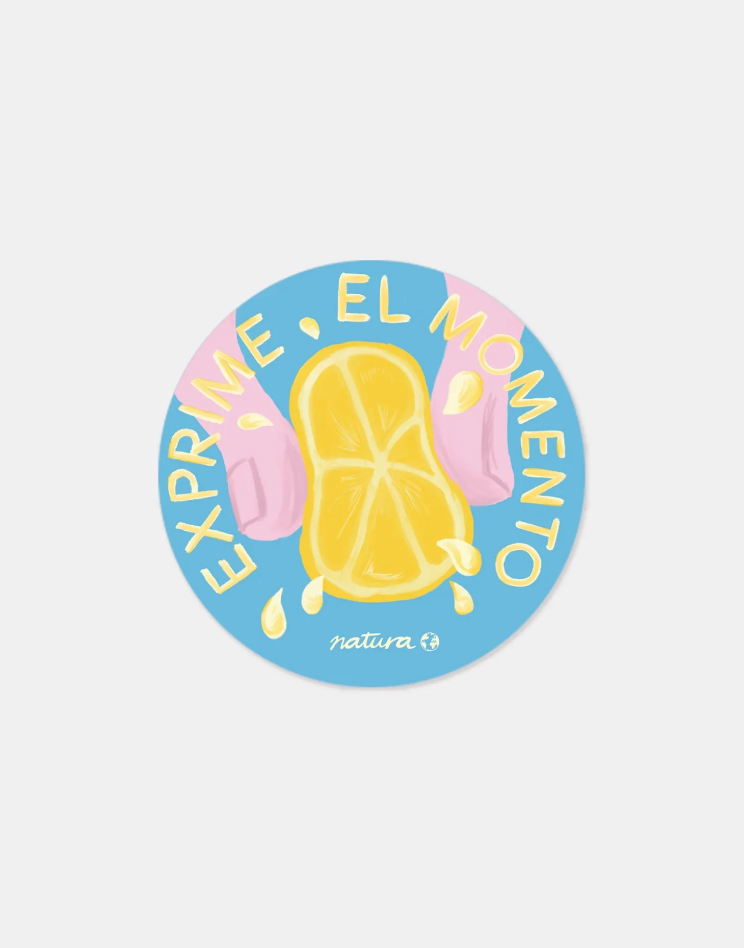 Pegatina Exprime El Momento