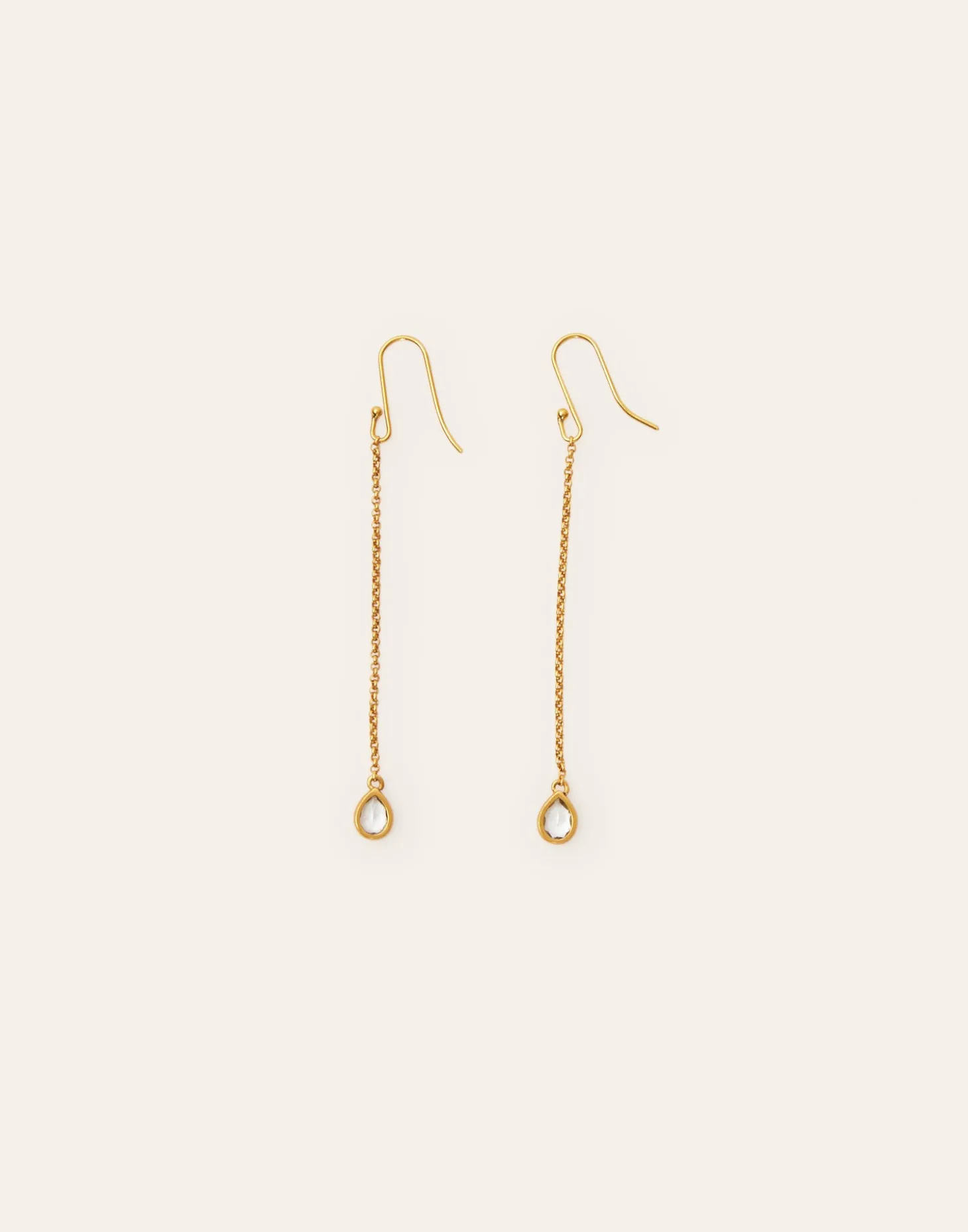 Pendiente Largo Diamante