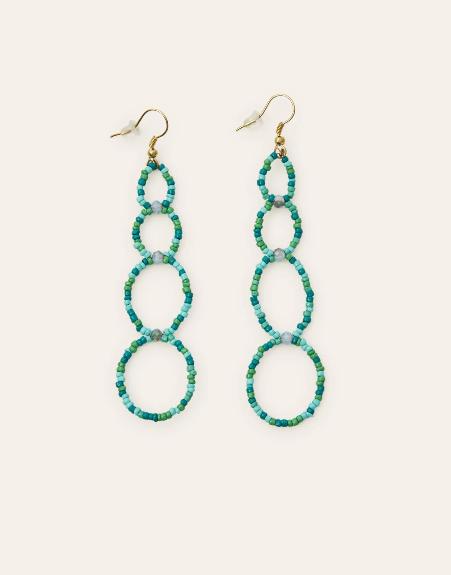 Pendientes Aros Beads