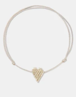 Pulsera Corazón Metalizado