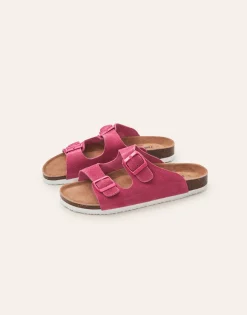 Sandalia Doble Hebilla Ergonómica Piel