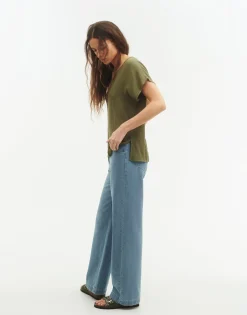 Top Manga Corta Pico