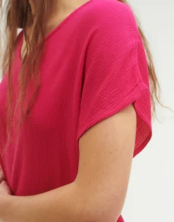 Top Manga Corta Pico