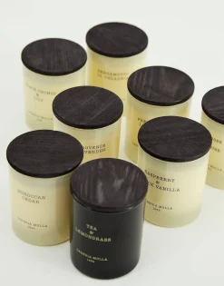 Vela Vaso Premium Con Tapa Cerería Mollá