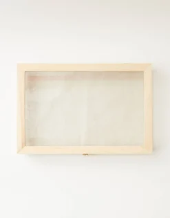 Vitrina Cristal Y Madera Grande