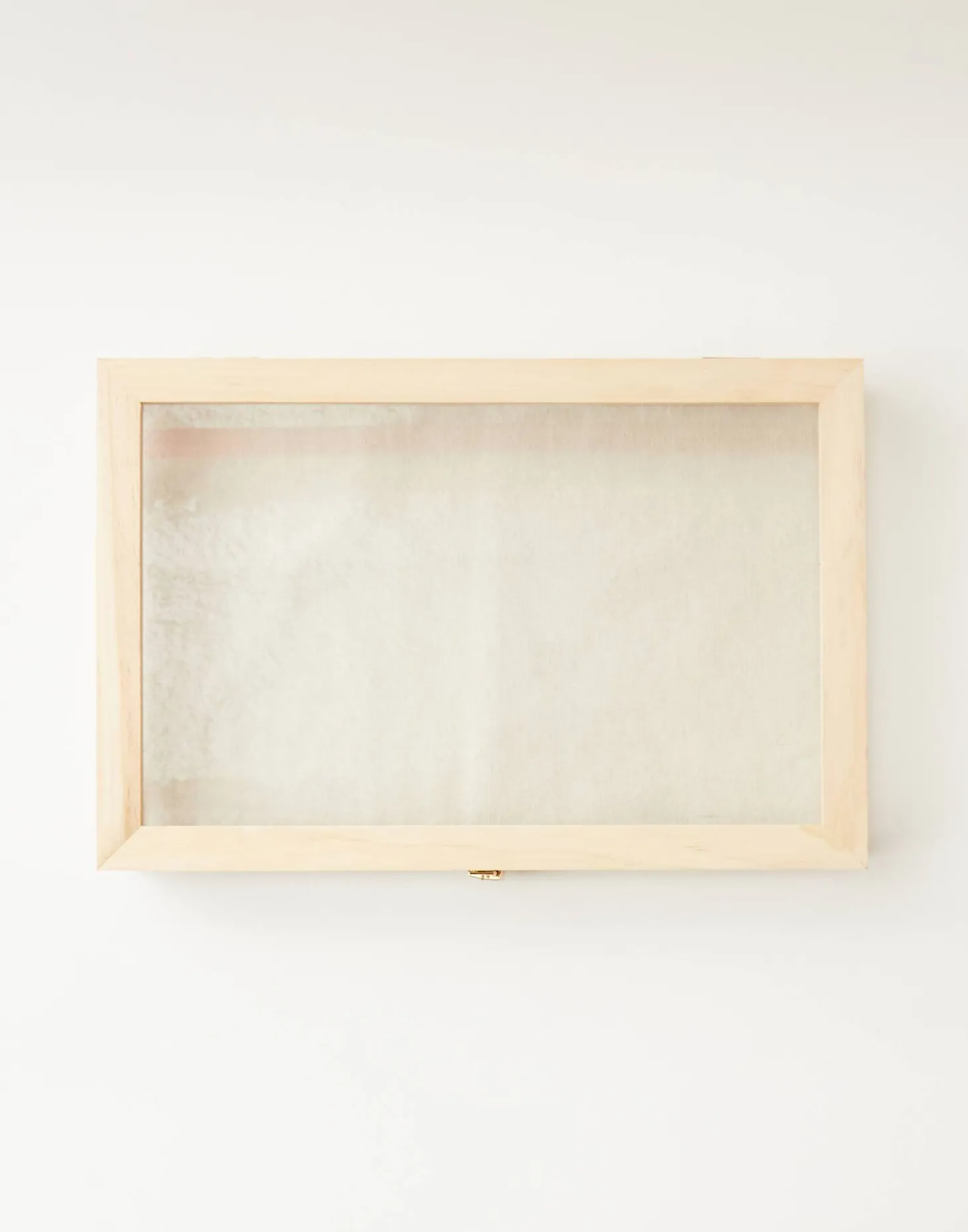 Vitrina Cristal Y Madera Grande