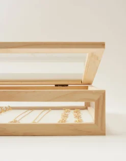 Vitrina Cristal Y Madera Grande