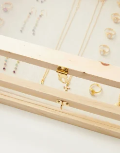 Vitrina Cristal Y Madera Grande